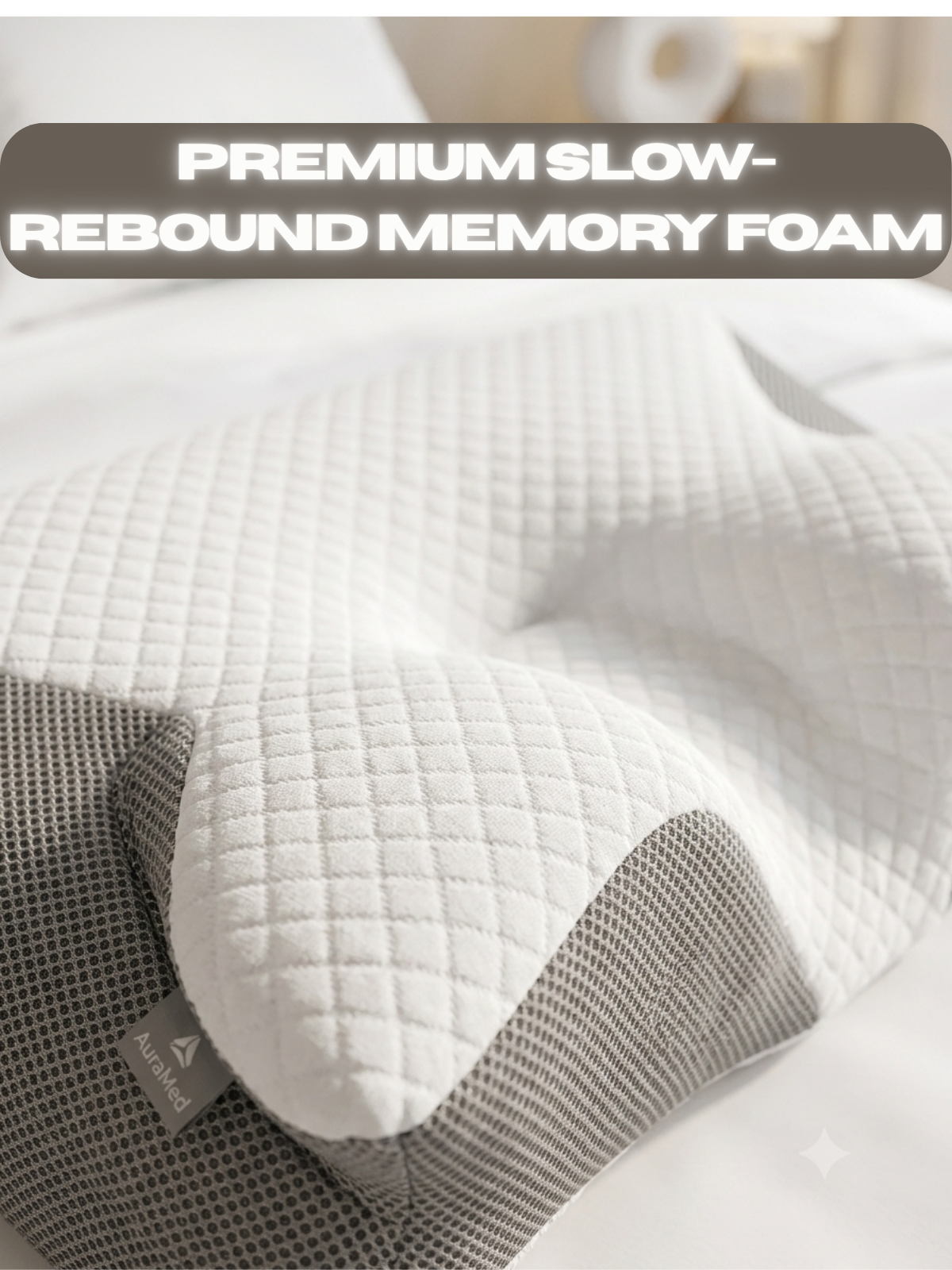 Memory Pillow For Home Sleep